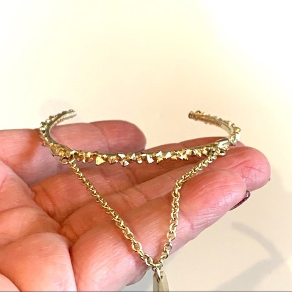 Kendra Scott Cuff with Hand Chain - Picture 5 of 6